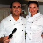 Die mobilen Köche beim Sardiniencatering